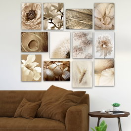 Wallity Colección Unknown 12 Piezas de Cuadros Decorativos MDF